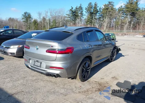 2021 BMW X4 M из США, поврежденный, VIN 5YMUJ0C04M9G87375